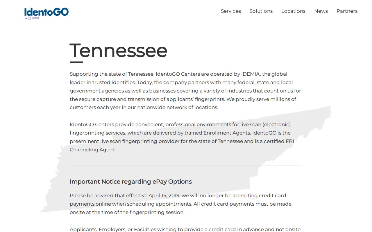 McNairy County criminal record fingerprint location search